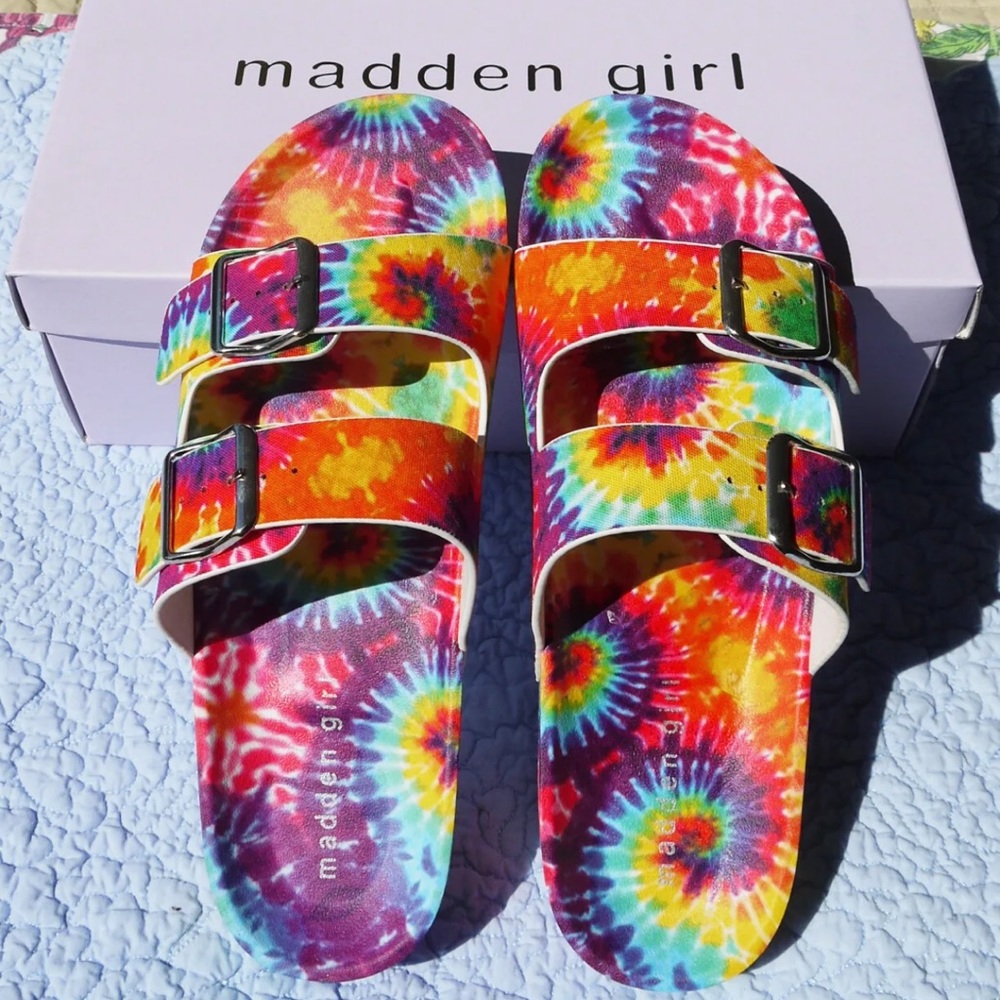 Tie Dye Sandals